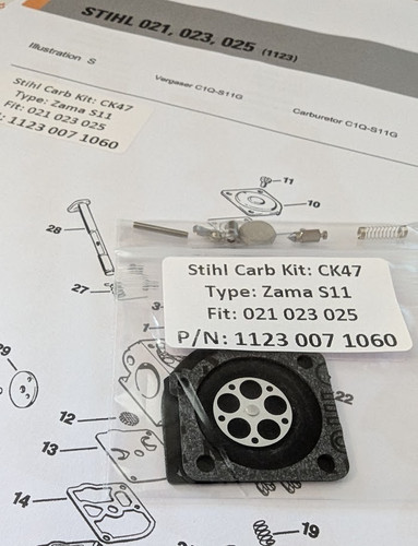 Stihl 021 023 025 - , zama