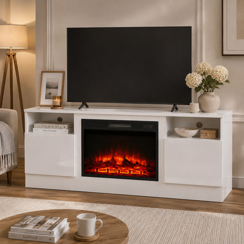Electric fireplace stand - electric,