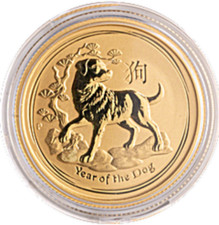 1/4 Oz Gold Coin 2018 Year Of