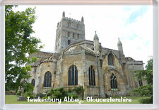 Tewkesbury Abbey, Gloucestershire - Jumbo Fridge Magnet - Gift - Souvenir