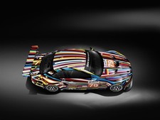 Jeff Koons sculpture BMW M3 GT2, race car , AUTHENTIC