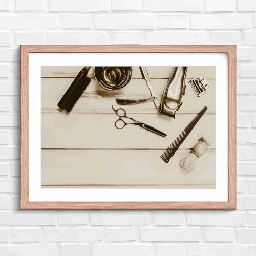 Barber tools vintage shaving - vintage,