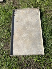 Vintage  Galvanised Metal Box Tray Watering tray Greenhouse Garage