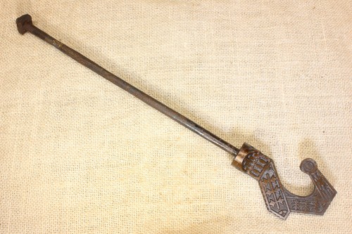 Old ceiling plant hook - old,