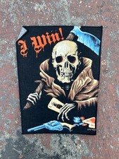 Vintage Motley Crue jacket patch 1989 Tronseal Unused deadstock printed patch