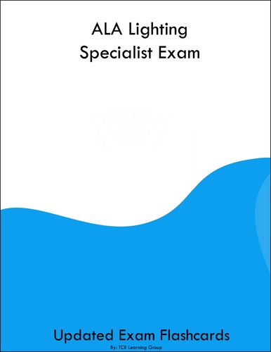 Ala lighting specialist - lighting, exam