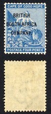 Rhodesia SG62 4d British South