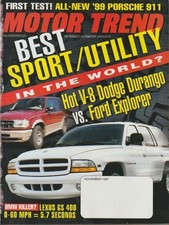 Motor trend dodge durango - trend, v-8