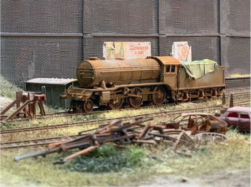 Gauge locomotive scrapyard - oo,