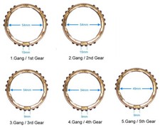 FORD 5 SPEED GEARBOX TYPE 9