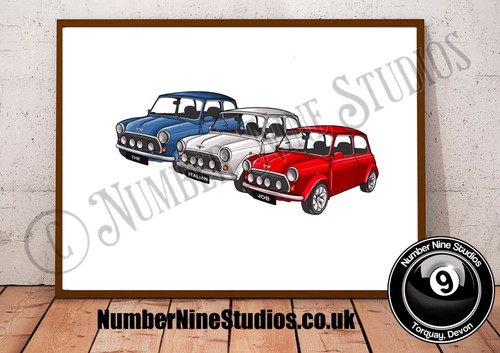 Italian job mini coopers - italian,