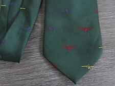 Glider & Bi-plane Aircraft Aviation Flying Interest Tie by Jaytex Hong Kong