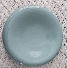 Duck Egg Blue Ceramic Dove Tablet Bowl Decorative 