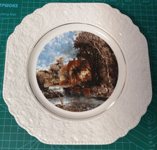 Lord Nelson Pottery Square Plate John Constable The Valley Farm 