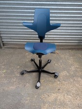 HÅG Capisco Puls 8010 Ergonomic Office Chair with Saddle Seat.