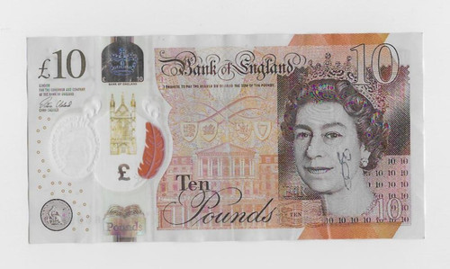 Cleland ten pound note - cleland,