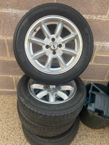 Minilite style allow wheels - 4,