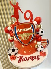 Personalised Cake Topper Set Football