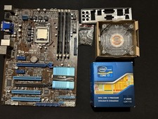 ASUS P8Z68-V LX Motherboard + Intel Core i7- 2600K CPU + 24GB RAM + IO plate 