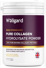 Collagen Powder, Gold Standard Bovine Collagen Peptides Powder by Wellgard - Hig
