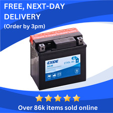 EXIDE AGM ETX5L-BS - YTX5L-BS