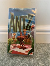 Antz VHS Tape DreamWorks Family Movie Animated 