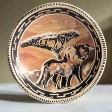Vintage African soapstone bowl