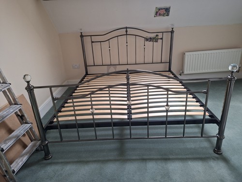 Super king bed frame antique - frame,