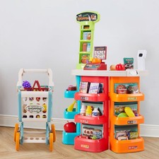 Kids shopping cart toy - shopping,