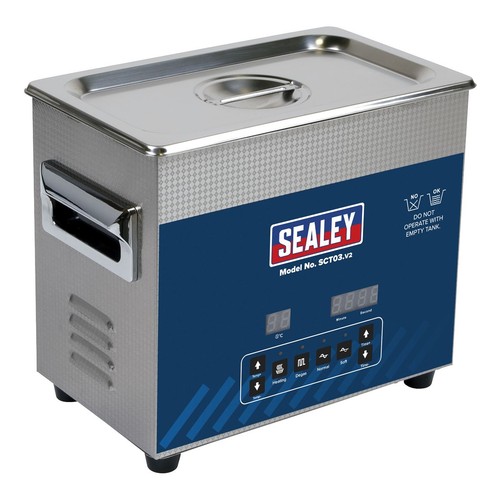 Sealey ultrasonic cleaner - ultrasonic,