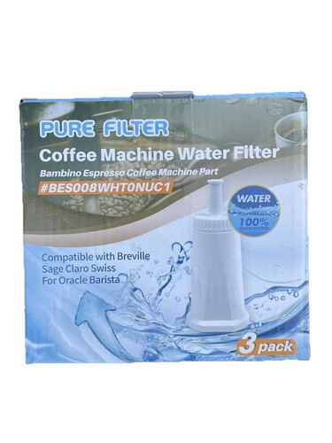 Coffee machine water filter - 3x,