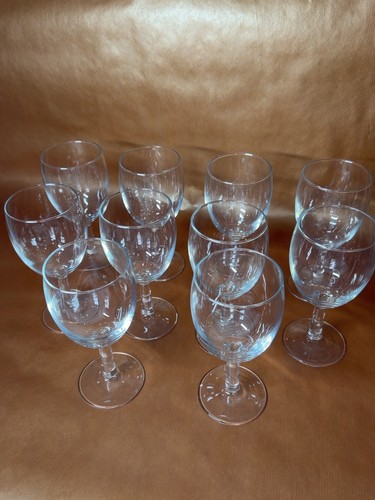 Set clear wine glasses - set,