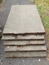 Council Paving Slabs 900 x 600 x 50mm (3x2) Natural Grey - USED Priced per slab