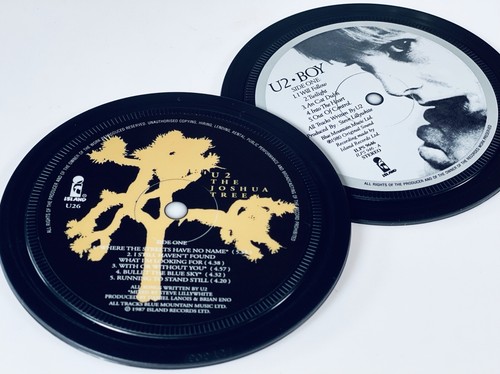 Record label coasters - 2,