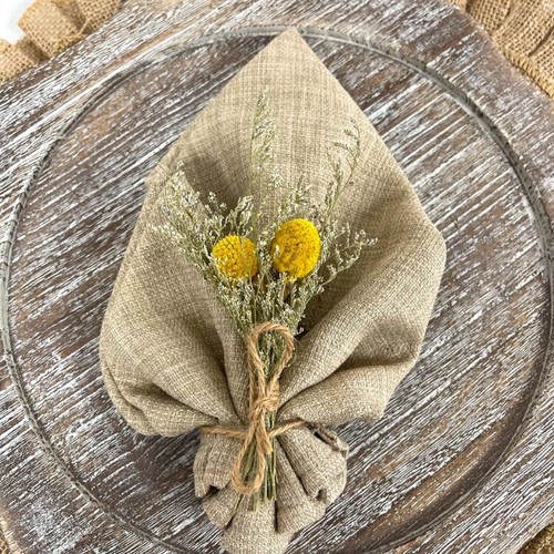 Mini dried flower bouquet - flower,