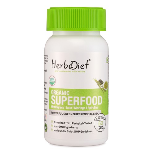 Organic green pure superfood - organic,
