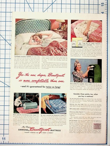 1940s simmons beautyrest - 1940s,