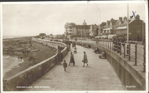 1941 porthcawl promenade wales - 1941,