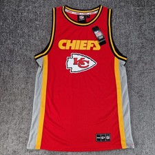 NFL Chiefs Primark Vest Top Mens Size Medium Red Sleeveless BNWT P2P 19"