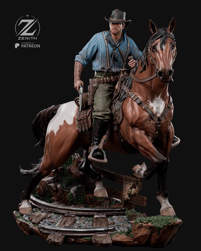Arthur morgan 14k - arthur, 3d