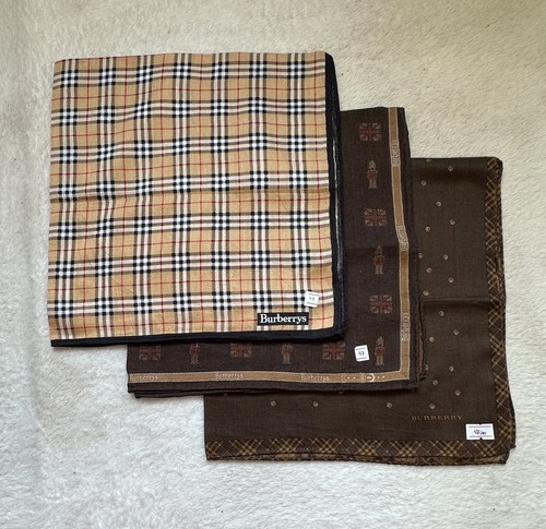 3pcs burberry handkerchief - 3pcs,