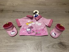 Build A Bear Hello Kitty Raincoat And Wellies