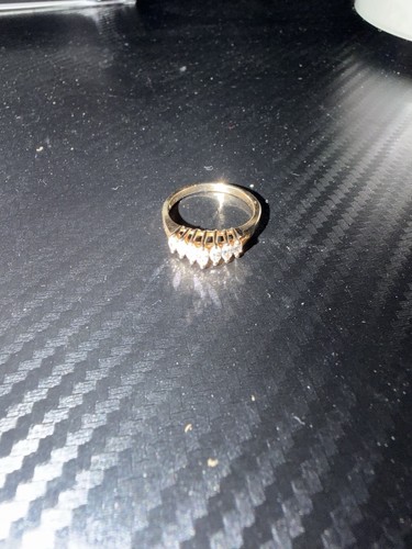 14k yellow gold - 14k, diamond