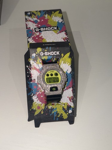 Moissanite gshock casio watch - moissanite,