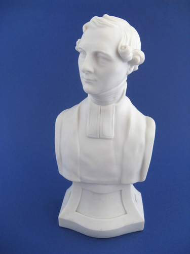 Antique parian bust - parian, reverend
