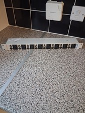 8 Way 19″ 1U  IEC 60320 C13