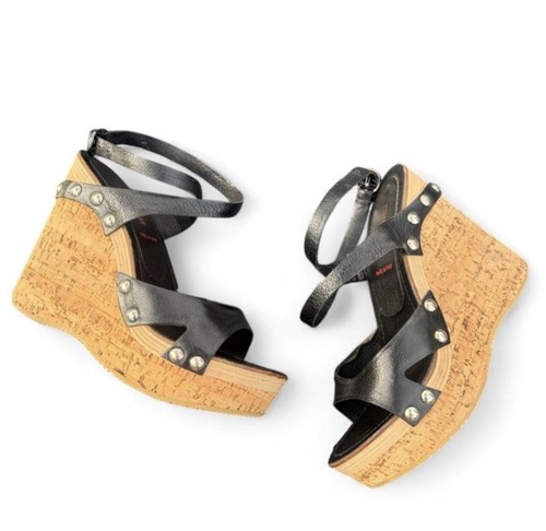 Miu black leather - black, platform