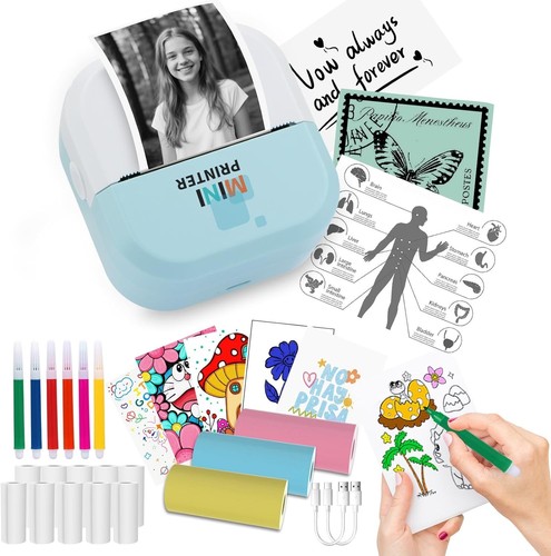 Portable label printer with - portable,