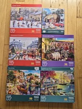 6x 1000pc jigsaw bundle (Corner Piece + other)