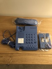 Binatone Blue Retro Corded Phone (brand New) Speakerphone 8